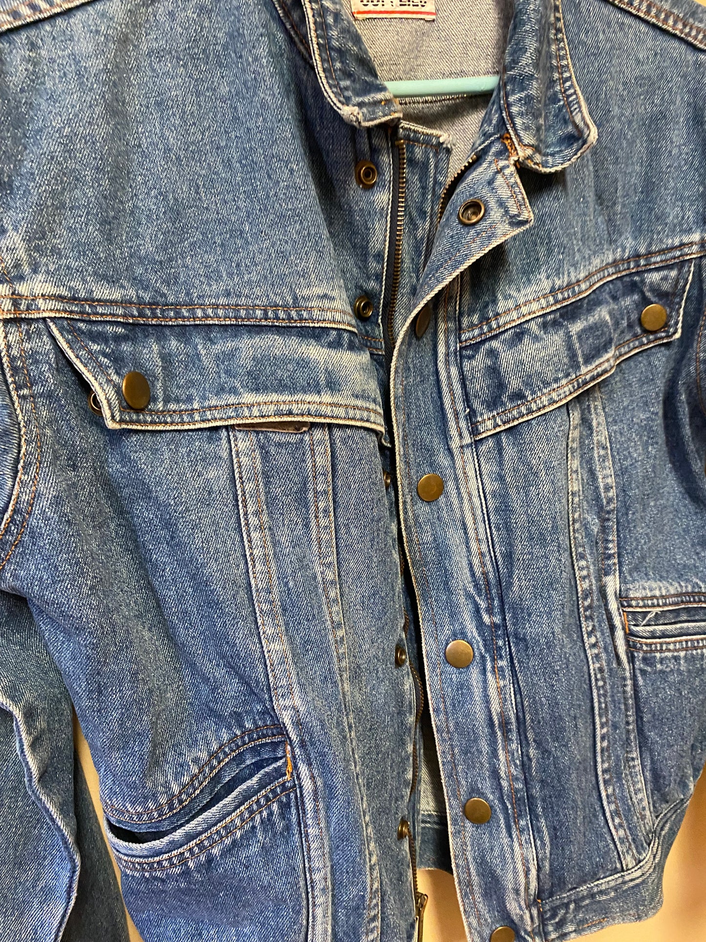 Supplies Denim Zip Up Jacket