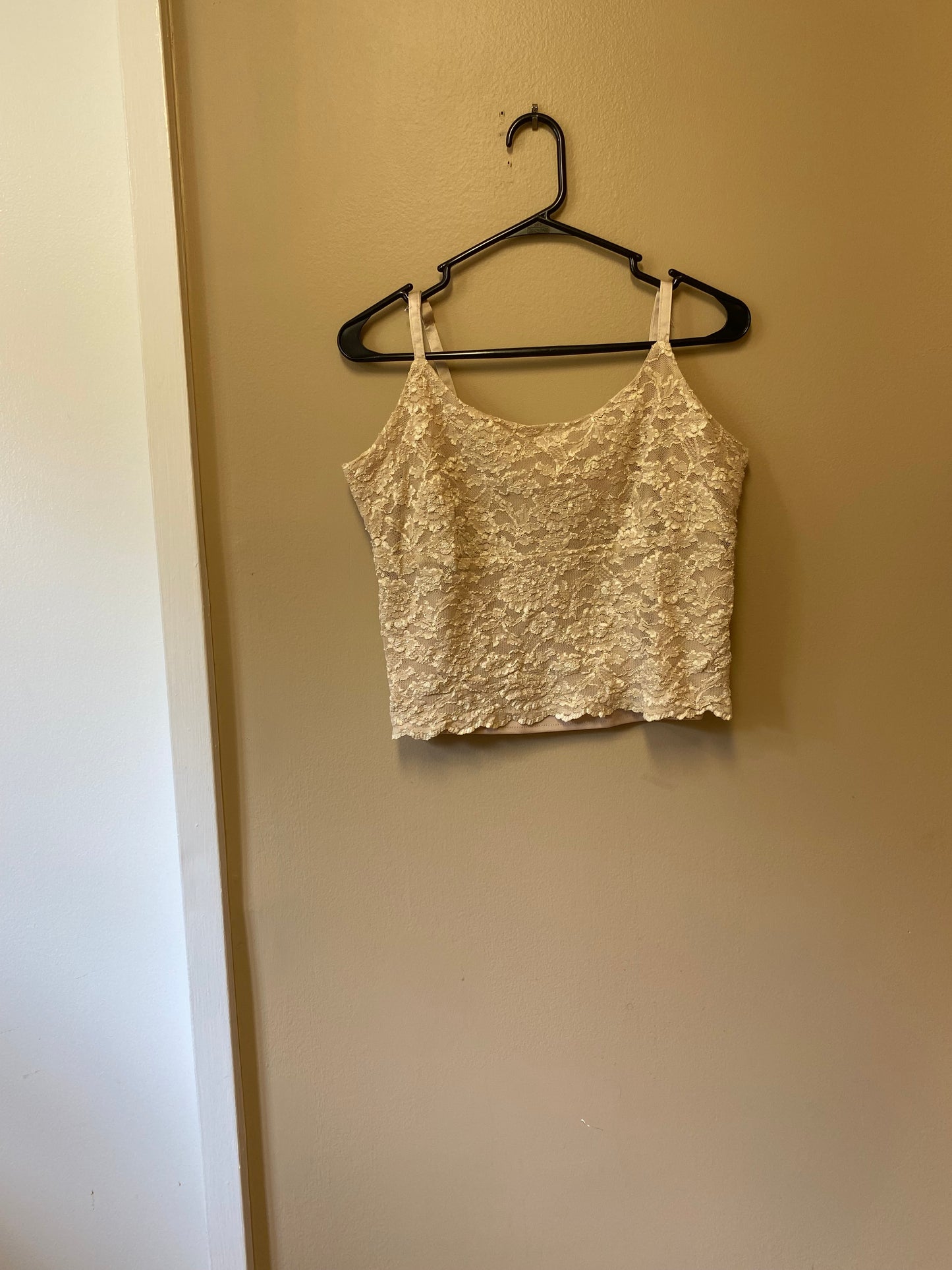 Jeffery & Dara Evenings Lace Tank Top