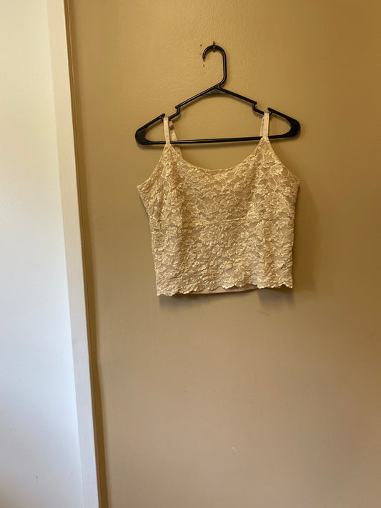 Jeffery & Dara Evenings Lace Tank Top