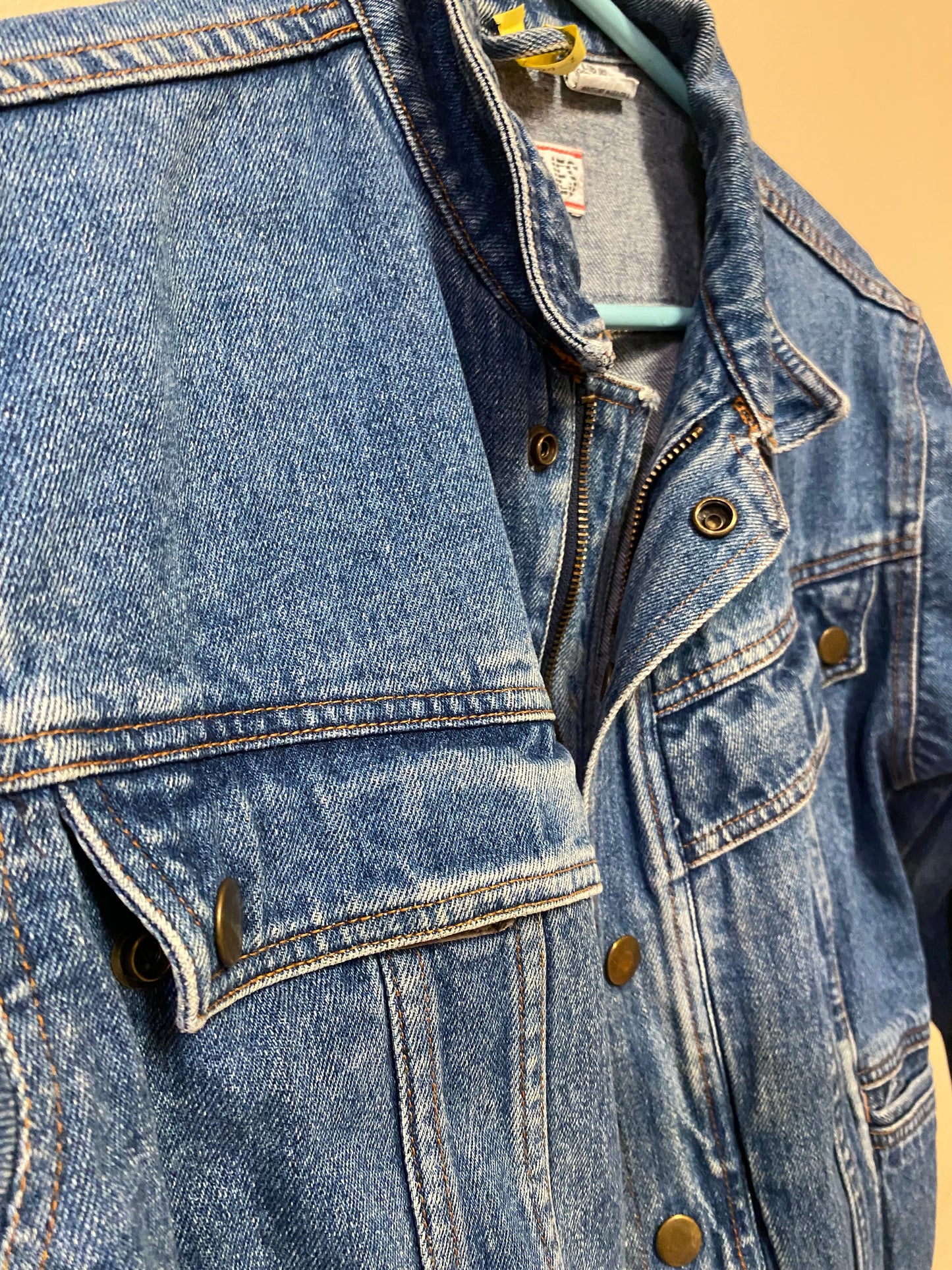 Supplies Denim Zip Up Jacket