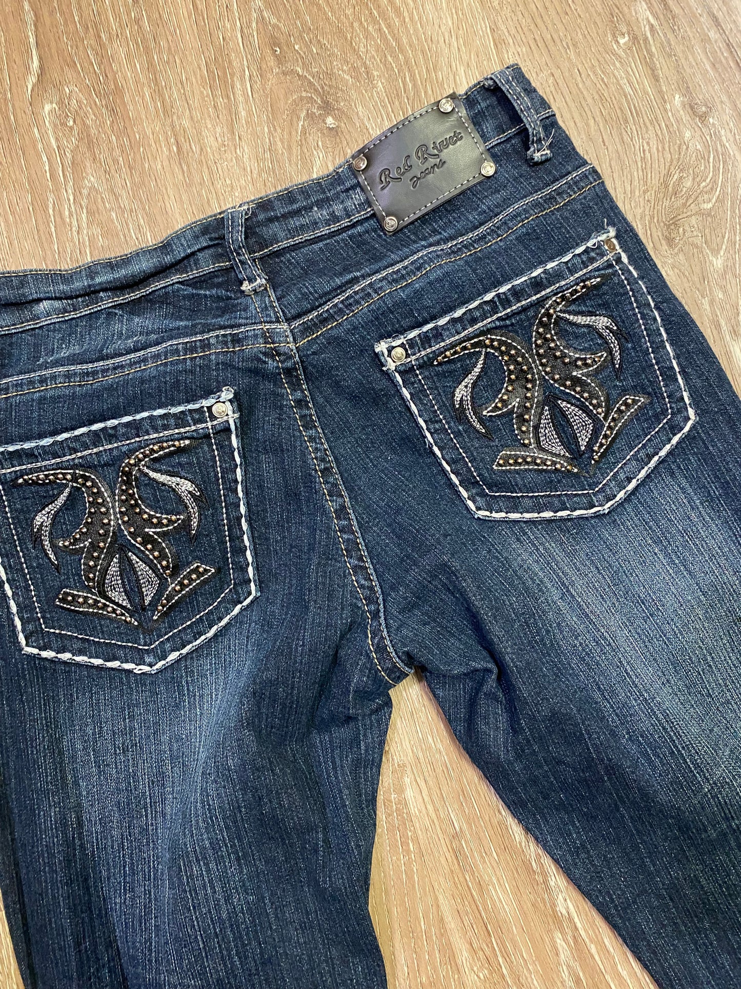 Red Rivet Jeans