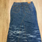 Crest Jeans Maxi Denim Skirt