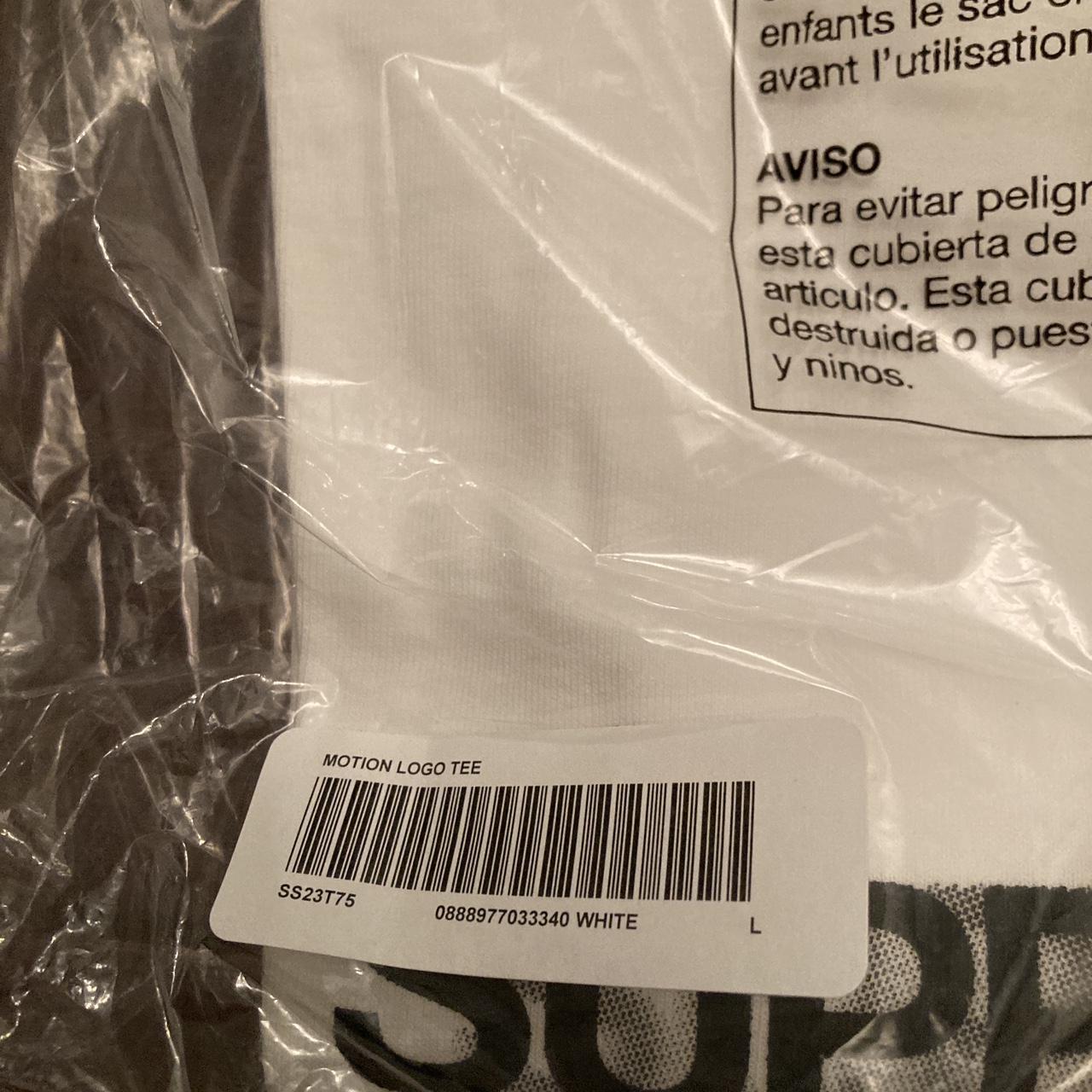 Supreme Motion Logo T-Shirt White