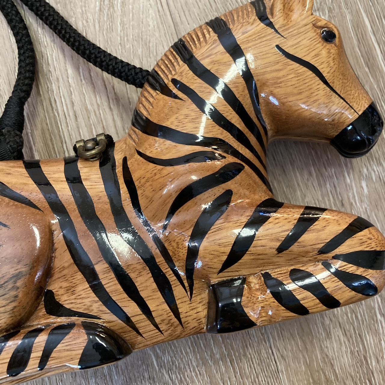 Jimmy Woods Zebra Mini Purse