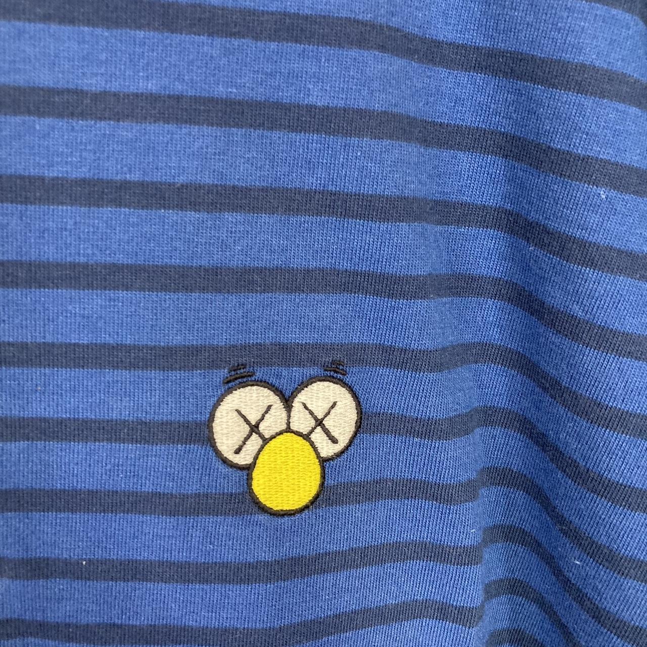 Kaws Uniqlo BFF Striped T-Shirt