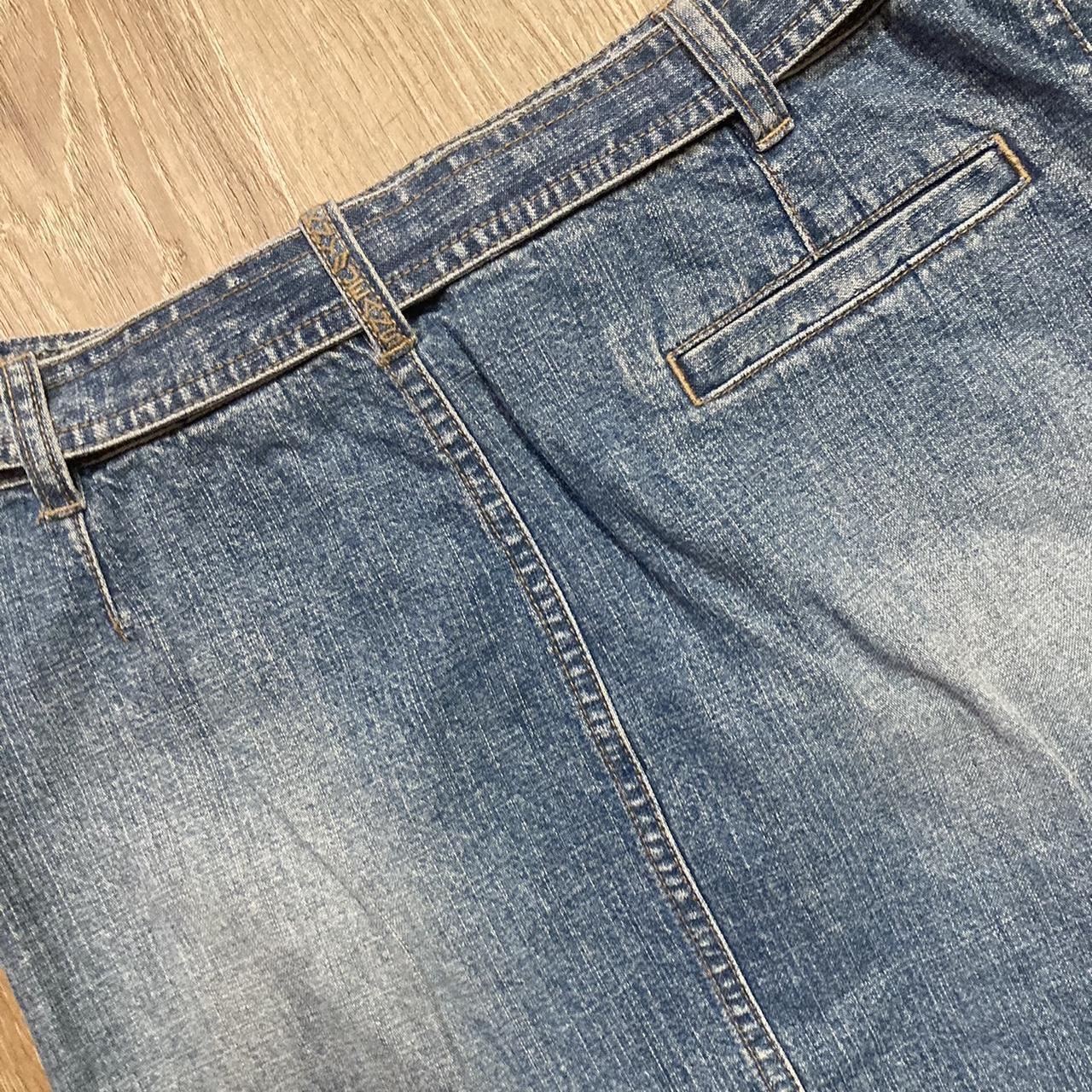 DKNY Denim Mini Skirt
