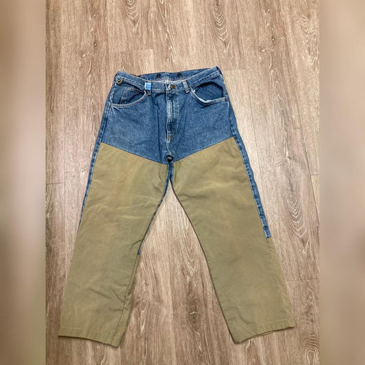 Wrangler Two Toned Denim Pants