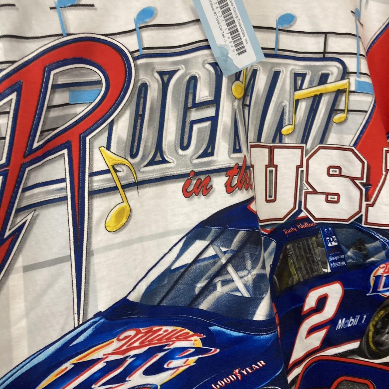 Chase Athletics Rockin in the USA Rusty Wallace T-Shirt