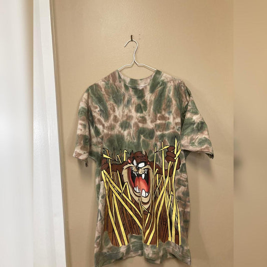 Looney Tunes Taz in the Wild Tye Dye T-Shirt