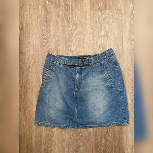 DKNY Denim Mini Skirt