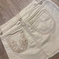 Jordache Groovy Floral Mini Skirt