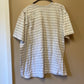 1991 Washington Red Skins Super Bowl Striped T-Shirt