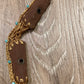 Boho Beaded Woven Belt