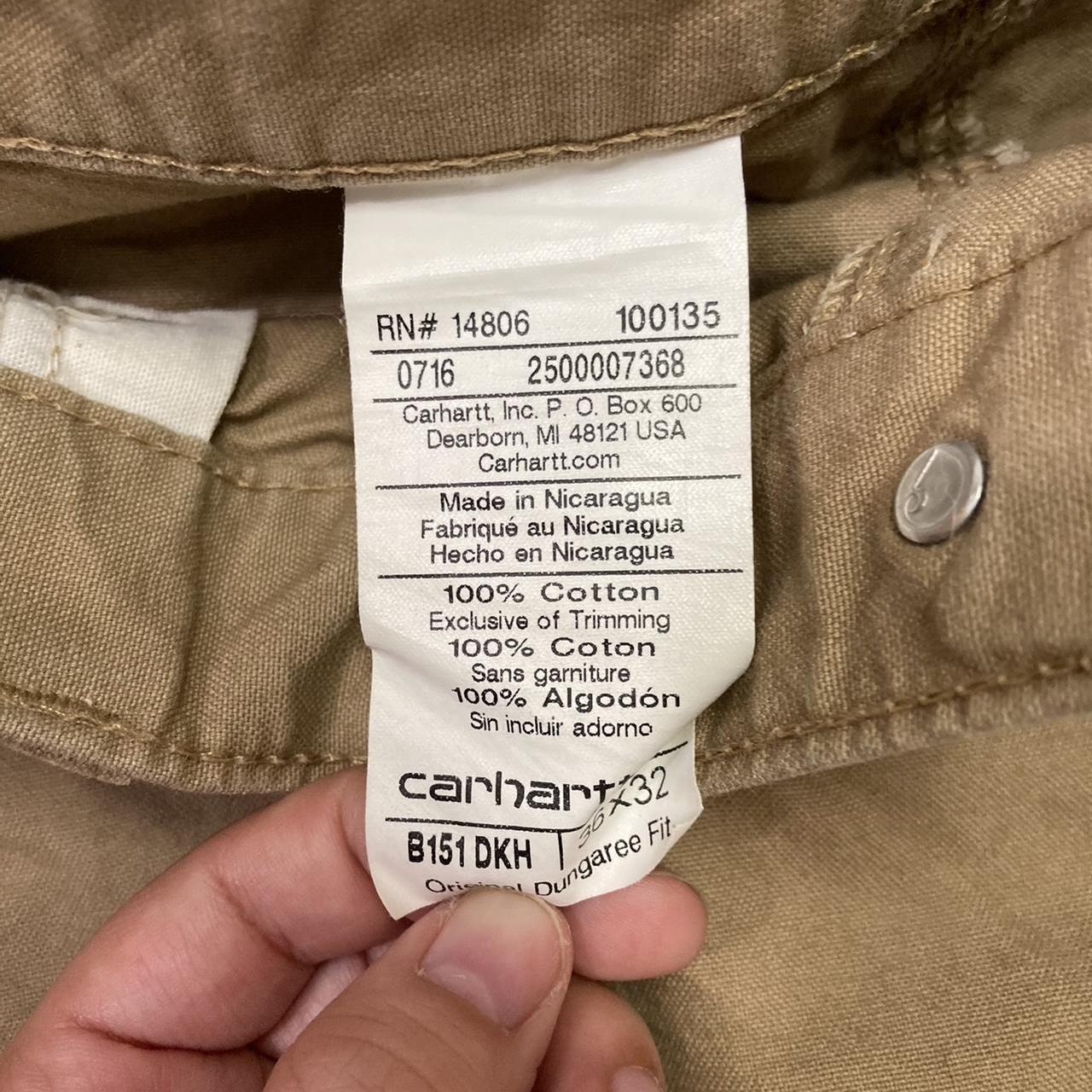 Paint Splattered Carhartt Cargo Pants