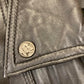 Les Magram Collection Leather Fringed Jacket