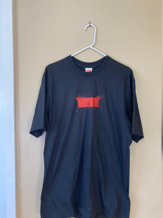 Supreme Ralph Steadman Box Logo T-Shirt Black