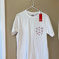 Kaws x Uniqlo BFF Pocket Tee White