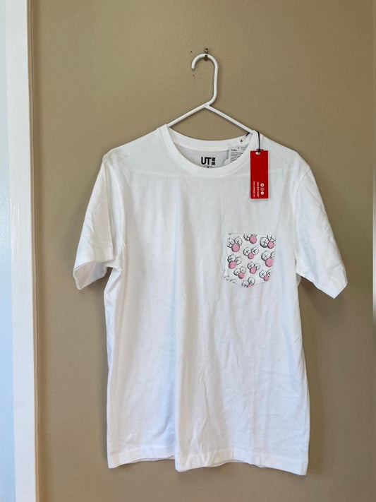 Kaws x Uniqlo BFF Pocket Tee White