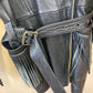 Les Magram Collection Leather Fringed Jacket