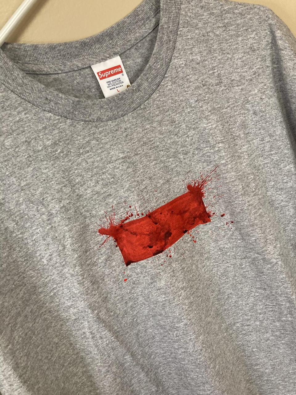 Supreme Ralph Steadman Box Logo T-Shirt Grey