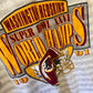 1991 Washington Red Skins Super Bowl Striped T-Shirt