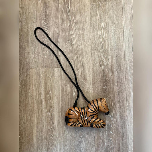 Jimmy Woods Zebra Mini Purse