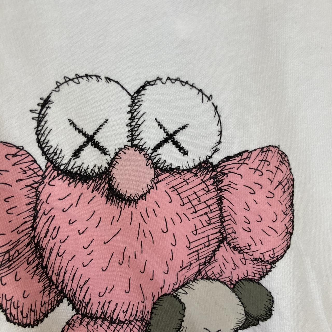 Kaws Uniqlo Pink BFF T-Shirt -