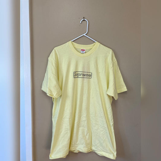 Supreme Chalk Logo T-Shirt