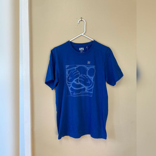 Kaws Uniqlo Square Hands T-Shirt