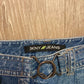 DKNY Denim Mini Skirt