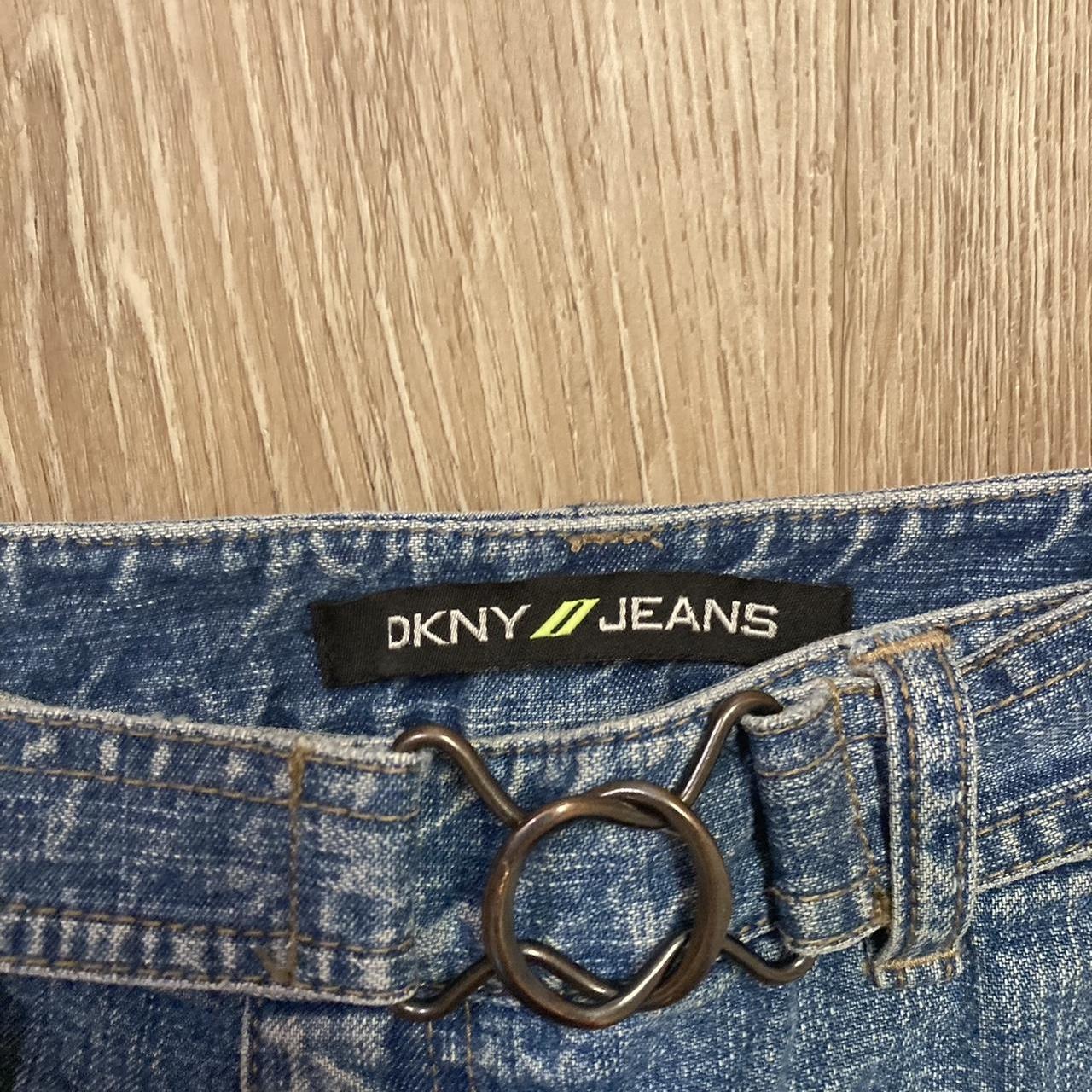 DKNY Denim Mini Skirt
