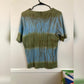 Tryst Green and Blue Tye Dye T-shirt