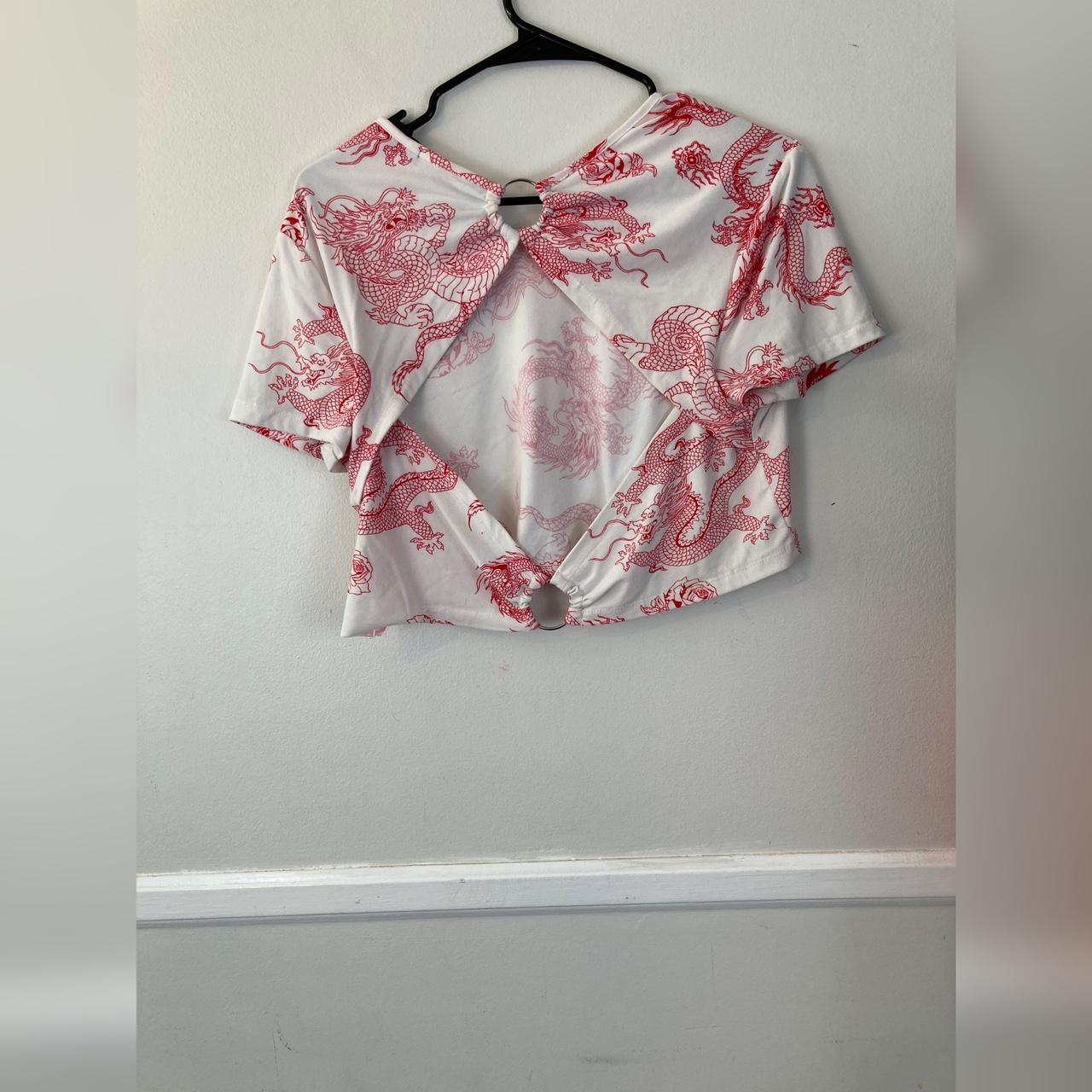 Streetwear Society Dragon Crop Top