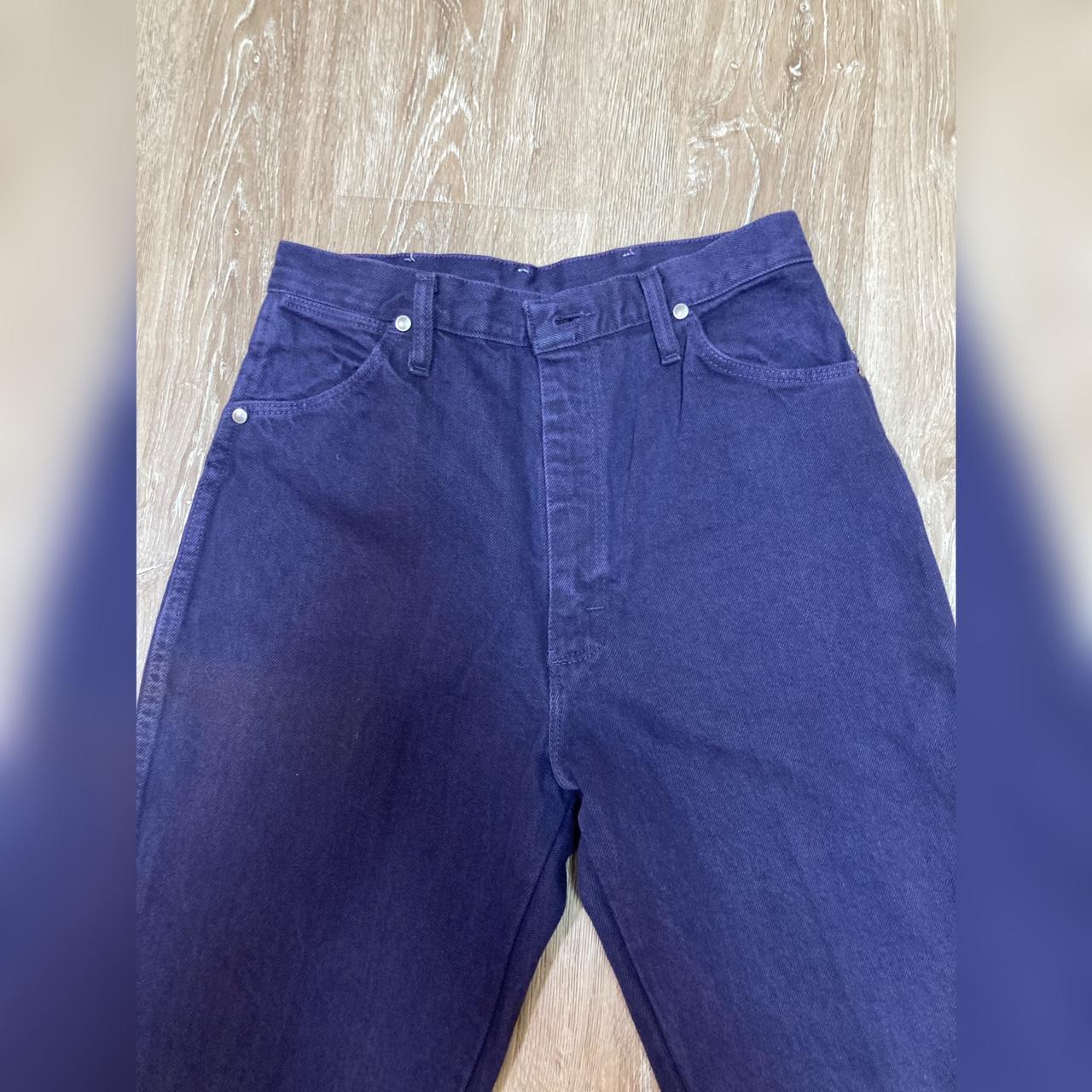 Purple Wrangler Jeans