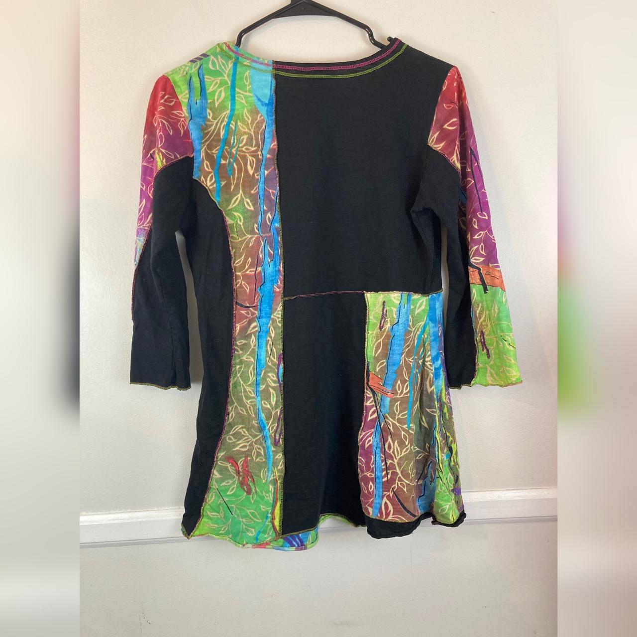 Parsley and Sage Floral Patchwork Shirt