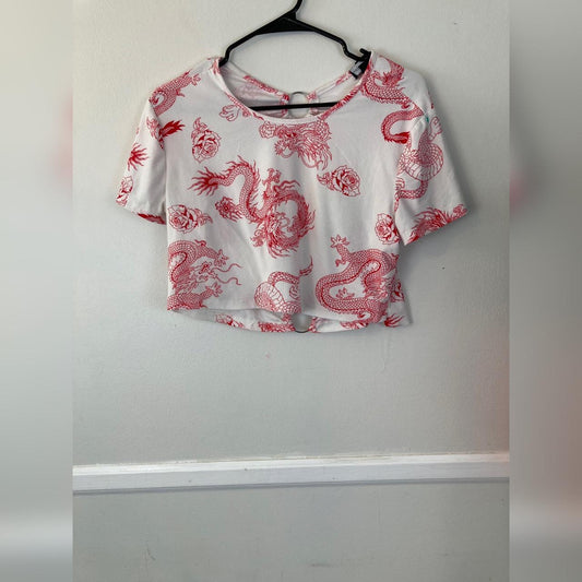 Streetwear Society Dragon Crop Top