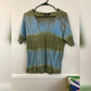 Tryst Green and Blue Tye Dye T-shirt