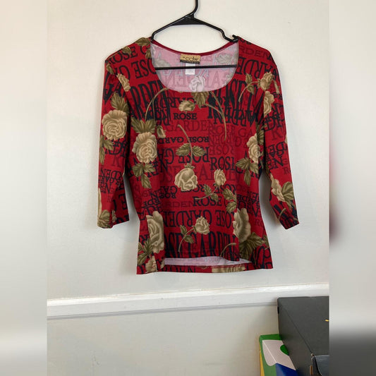 CDW Garden Rose Blouse